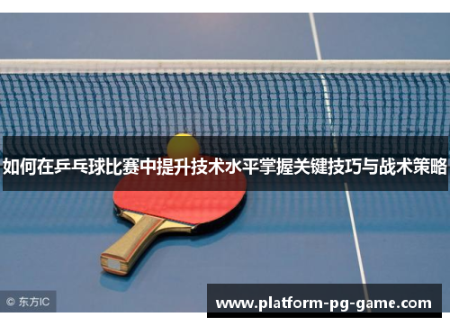 如何在乒乓球比赛中提升技术水平掌握关键技巧与战术策略